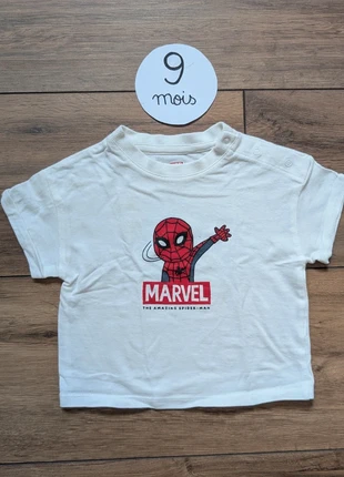 T-shirt marvel spider man 9 mois, brand: Marvel, condizioni: Ottime, taglia: 9-12 mesi / 74 cm, €3.00, €3.85 include la Protezione acquisti