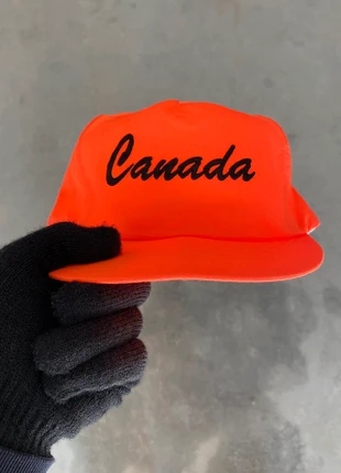 Vintage Canada 90s Snapback Hat, merk: Vintage, staat: Goed, maat: Universele maat, € 12,95, € 14,30 inclusief Kopersbescherming Pro