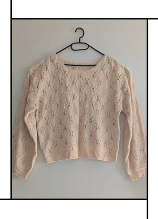 Pull automne couleur creme col bateau, marca: Cupshe, estado: Muy bueno, tamaño: L / 40 / 12, 8,00 €, 9,10 € Protección al comprador incluida