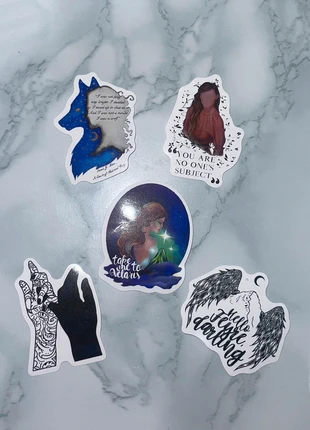 ACOTAR feyre sticker pack, brand: Kindle, condition: New with tags, £1.00, £1.75 includes Buyer Protection