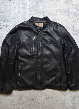 Blouson Cuir Chevignon Bull JCL004 XXL Noir Legend Label Vintage, marca: Chevignon, estado: Muito bom, tamanho: XXL, €249.95, €263.15 inclui Proteção do Comprador Pro
