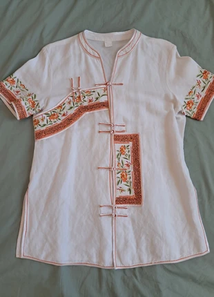 Asian style top, merk: Asian, staat: Heel goed, maat: S / 36 / 8, € 18,50, € 20,13 inclusief Kopersbescherming