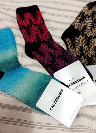 Chaussettes paillettes Calzedonia (lot de 3 paires), brand: Calzedonia, condizioni: Nuovo con cartellino, taglia: Taglia unica, €16.00, €17.50 include la Protezione acquisti