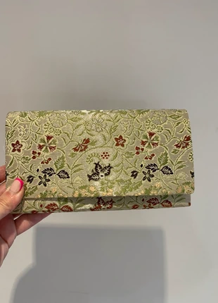 🇯🇵 Brand New Elegant Japanese Kimono-Style Clutch Bag – Brocade Floral Design (Same day delivery), brand: Unbranded, condition: New with tags, £35.00, £37.45 includes Buyer Protection