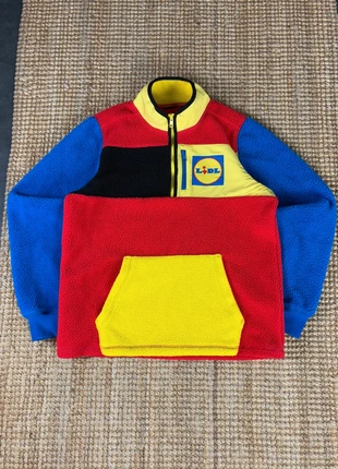 Veste Polaire ¼ Zip Rouge, jaune et Bleu LIDL Taille S, marque: Lidl, état: Très bon état, taille: S, 25,00 €, 26,95 € Protection acheteurs (Pro) incluse