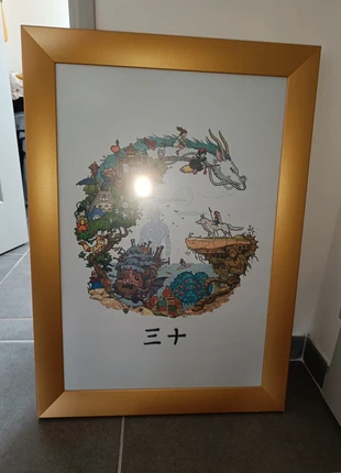 Cadre Ghibli - All of Time, brand: Studio Ghibli, condition: Good, €10.00, €11.20 includes Buyer Protection