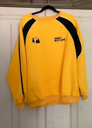 Yellow and black winter sweater sweatshirt size L, marca: Shein, estado: Novo sem etiquetas, tamanho: L / 40 / 12, €5.50, €6.48 inclui Proteção do Comprador