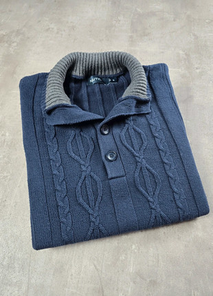 Pull coton Nautica torsadé col camionneur marine taille XL, marque: Nautica, état: Très bon état, taille: XL, 10,00 €, 11,20 € Protection acheteurs incluse