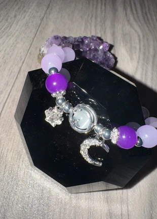 Armband lila „Moon & Star“, marke: Handmade, zustand: Neu, 5,00 €, 5,45 € inklusive Vinted-Käuferschutz