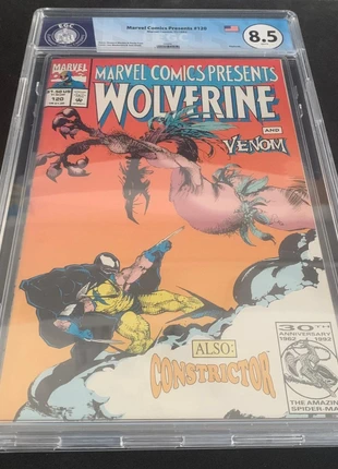 CGC #120 Wolverine & Venom 8.5, état: Neuf, 50,00 €, 53,20 € Protection acheteurs incluse