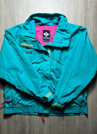 Manteau Columbia Vintage Taille XL Femme Coupe Vent bleu turquoise (N174), brand: Columbia, condition: Good, size: XL / 42 / 14, €20.00, €21.70 includes Buyer Protection Pro