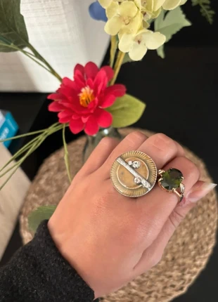 Bague ancienne réglable, merk: Vintage, staat: Heel goed, maat: 55.6 mm / 17.7 mm Ø, € 3,00, € 3,85 inclusief Kopersbescherming