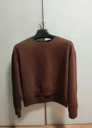 brown crewneck sweatshirt, marca: Zara, estado: Muito bom, tamanho: M / 38 / 10, €5.00, €5.95 inclui Proteção do Comprador