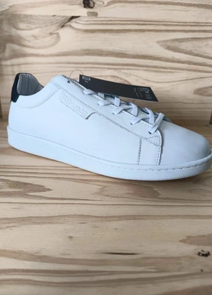 Teddy Smith – Baskets blanches & Bleu pour homme – Taille 42 –  casual Blanc, brand: Teddy Smith, condizioni: Ottime, taglia: 42, €39.00, €41.65 include la Protezione acquisti
