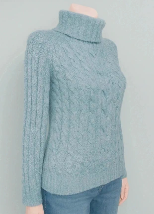 Pull - Torsadé - col roulé - Bleu clair - Laine - Taille S  #6, marke: Vintage Dressing, zustand: Sehr gut, größe: S / 36 / 8, 15,00 €, 16,45 € inklusive Vinted-Käuferschutz