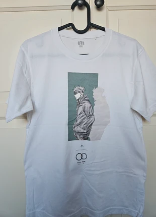 Uniqlo UT T-Shirt Gojo Satoru, merk: Uniqlo, staat: Goed, maat: XXS / 32 / 4, € 3,50, € 4,38 inclusief Kopersbescherming