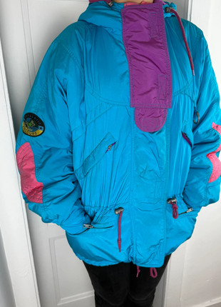 Manteau vintage / veste de ski / femme / K-way / taille XL, marca: K-Way, estado: Muito bom, tamanho: XL / 42 / 14, €120.00, €126.70 inclui Proteção do Comprador Pro