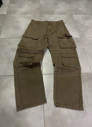 Pantalon cargo large marron New yorker, brand: New Yorker, condition: Very good, size: M, €5.00, €5.95 includes Buyer Protection