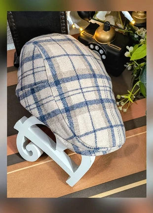 Gorra boina de cuadros beige vintage, marque: Vintage, état: Très bon état, taille: Taille unique, 14,00 €, 15,40 € Protection acheteurs incluse