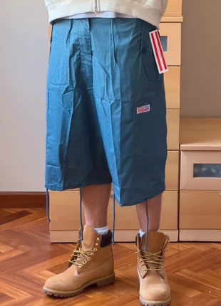 Adjustable Parachute Jorts latched bubble UFO pants Made in USA extra baggy - Blue S, marca: UFO, estado: Novo com etiquetas, tamanho: S, €45.00, €47.95 inclui Proteção do Comprador