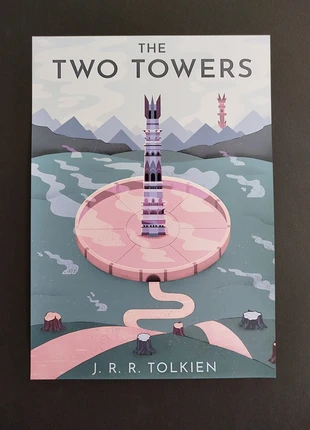 Poster Affiche 42x30cm Seigneur des anneaux Les Deux Tours Rohan Mordor Isengard, marke: The Lord of the Rings, zustand: Sehr gut, 7,00 €, 8,05 € inklusive Vinted-Käuferschutz