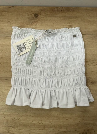 falda blanca pull, marque: Pull & Bear, état: Neuf avec étiquette, taille: S / 36 / 8, 8,00 €, 9,10 € Protection acheteurs incluse