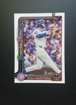 Pete Crow-Armstrong Future Stars Chicago Cubs MLB Topps Series One, brand: Topps, condition: New without tags, €1.50, €2.28 includes Buyer Protection