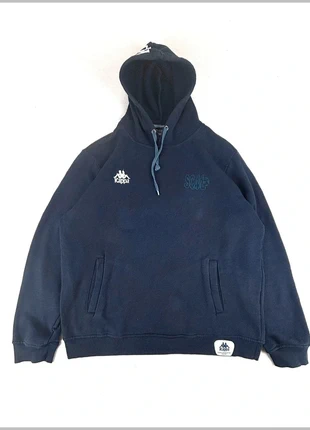 Sweat à capuche Kappa bleu marine SCMB football taille XXL, marke: Kappa, zustand: Sehr gut, größe: XXL, 6,00 €, 7,00 € inklusive Vinted-Käuferschutz