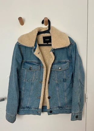 Veste en Jean avec col moutmout MAJE, brand: Maje, condizioni: Buone, taglia: S / IT 40 / EU 36, €32.00, €34.30 include la Protezione acquisti