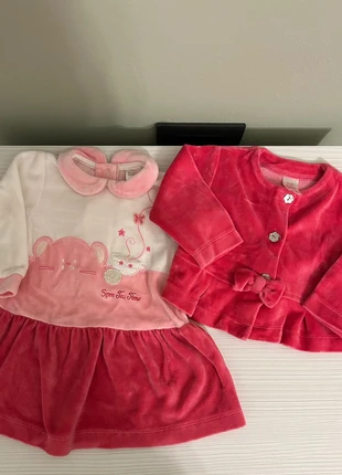 Vestitino neonata 6 mesi brand “Tch Baby”, marca: ELEGANTE, estado: Muito bom, tamanho: 6-9 meses / 68 cm, €5.00, €5.95 inclui Proteção do Comprador