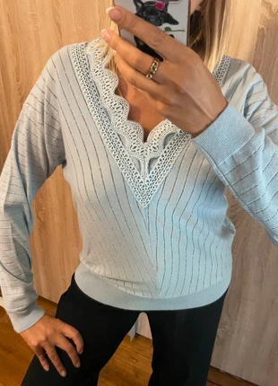 Pull bleu clair neuf avec étiquette paris&moi, marque: Paris et Moi, état: Neuf avec étiquette, taille: Taille unique, 9,00 €, 10,15 € Protection acheteurs incluse