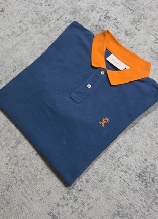 👕 Polo Vicomte A. Paris L Bleu Marine Orange Logo Brodé Preppy Old Money, brand: Vicomte A., condition: Very good, size: L, €29.95, €32.15 includes Buyer Protection Pro
