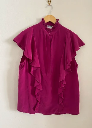 Chemisier soie, marca: Valentine Gauthier, estado: Novo sem etiquetas, tamanho: S / 36 / 8, €30.00, €32.20 inclui Proteção do Comprador