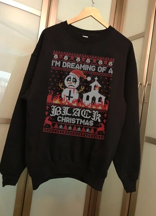 I’m Dreaming of a Black Christmas Ugly sweater noel metal rock, marque: bkchrisy, état: Très bon état, taille: L, 24,95 €, 26,90 € Protection acheteurs (Pro) incluse