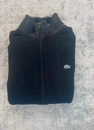 Veste Lacoste noire zippée – Taille S – Très bon état, merk: Lacoste, staat: Heel goed, maat: S, € 20,00, € 21,70 inclusief Kopersbescherming