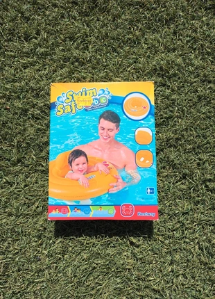 Baby zwemband swim safe, merk: Swim Safe, staat: Heel goed, maat: 1-3 maanden / 56 cm, € 2,00, € 2,80 inclusief Kopersbescherming