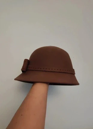 Albero chapeau femme taille M (57cm) feutre laine marron, brand: Fabrication Artisanale, condition: New without tags, size: M, €13.00, €14.35 includes Buyer Protection