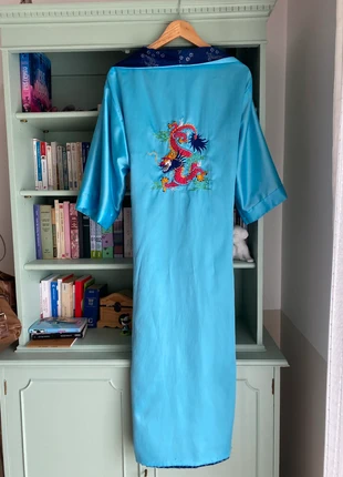 Yukata (kimono léger) brodé réversible, état: Bon état, taille: Taille unique, 32,00 €, 34,30 € Protection acheteurs incluse