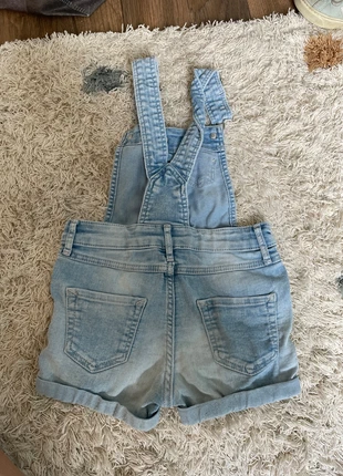Salopette, merk: Denim, staat: Heel goed, maat: 24-36 maanden / 92 cm, € 1,00, € 1,75 inclusief Kopersbescherming