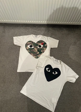 2 Comme Des Garçons T - Shirts, brand: Comme des Garçons, condition: Very good, size: S, £45.00, £47.95 includes Buyer Protection