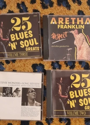 Lot de 4 CD compilation Blues'n'Soul, zustand: Sehr gut, 10,00 €, 11,20 € inklusive Vinted-Käuferschutz