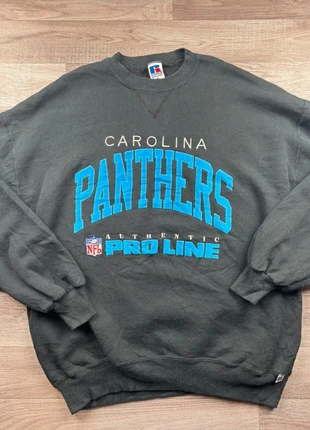 Sweat à col rond Russel Athletic NFL Panthers, marke: Russel Athletic, zustand: Sehr gut, größe: XL, 24,90 €, 26,85 € beinhaltet Vinted-Käuferschutz Pro