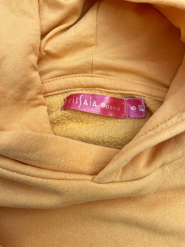 Sweat-shirt jaune Tissaia basics taille 5 ans - photo numéro 2