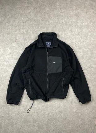 Polaire zippée Champion vintage Y2K – noire – taille XL 575, marque: Champion, état: Très bon état, taille: XL, 35,00 €, 37,45 € Protection acheteurs incluse