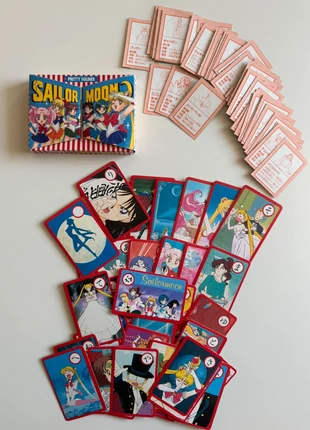 Sailor moon vintage card game HTF Sailor Moon Karuta Perfect Set 1994 Naoko Takeuchi Nakayoshi, brand: Bandai, condizioni: Buone, €39.90, €42.60 include la Protezione acquisti Pro