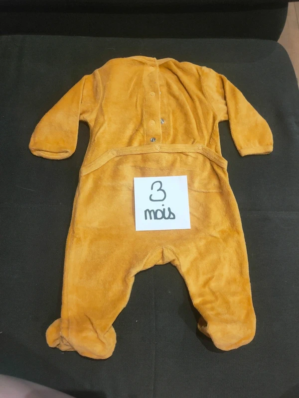 Grenouillère pyjama garçon 3 mois Kiabi - photo numéro 2