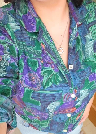 Camisa Vintage, merk: Vintage Dressing, staat: Heel goed, maat: XL / 42 / 14, € 16,00, € 17,50 inclusief Kopersbescherming