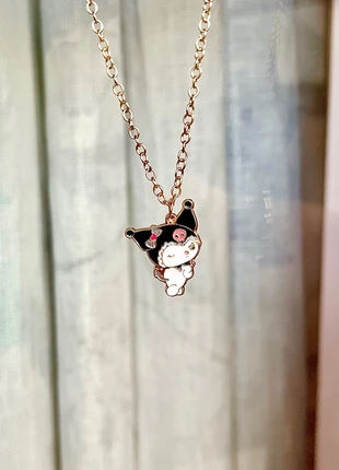 Collana Kuromi in acciaio, merk: Sanrio, staat: Nieuw zonder prijskaartje, € 2,50, € 3,33 inclusief Kopersbescherming