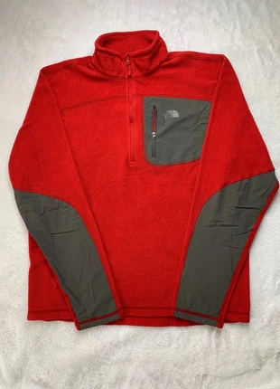 Pull zip polaire The North Face / Homme Taille M / Rouge et gris / 70, marque: The North Face, état: Très bon état, taille: M, 22,00 €, 23,80 € Protection acheteurs incluse