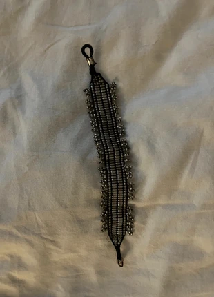 Bracelet en perles argentées, marque: Inconnu, état: Satisfaisant, 1,00 €, 1,75 € Protection acheteurs incluse